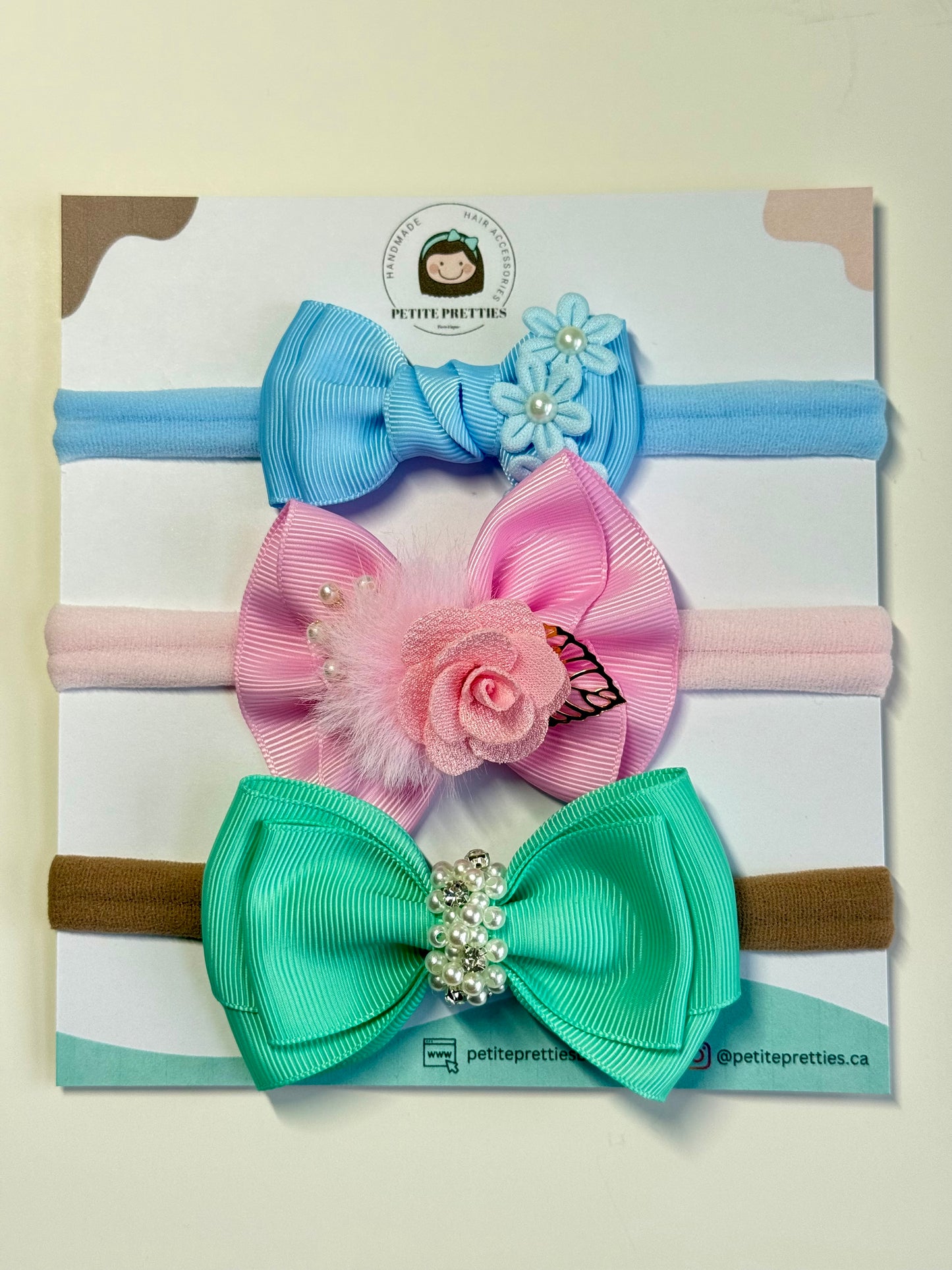 Bloom & Shine Baby Headband Set