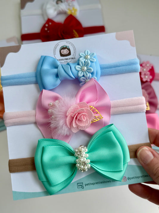 Bloom & Shine Baby Headband Set