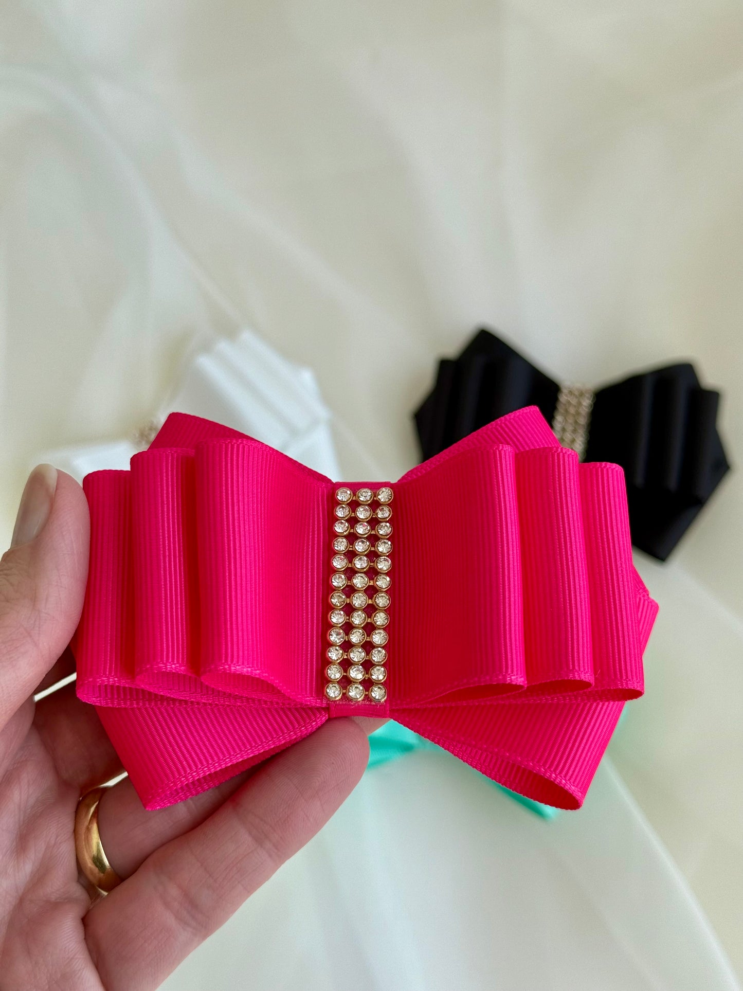 Midnight Luxe Bow