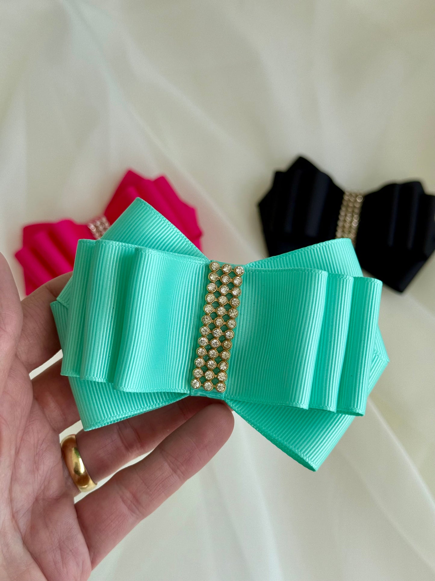 Midnight Luxe Bow
