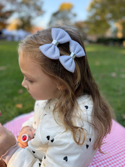Sparkle Tulle Pigtail Bow