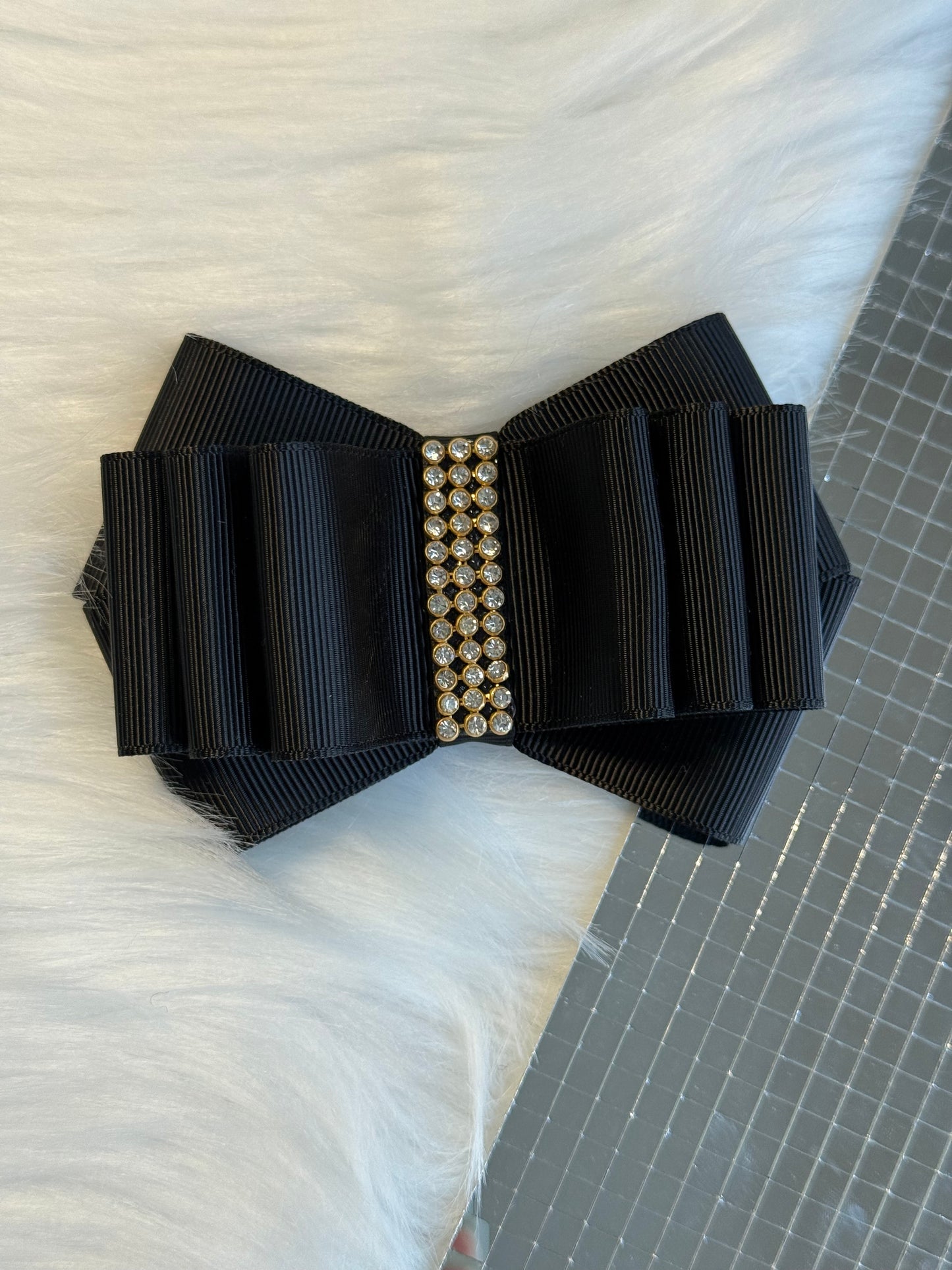Midnight Luxe Bow