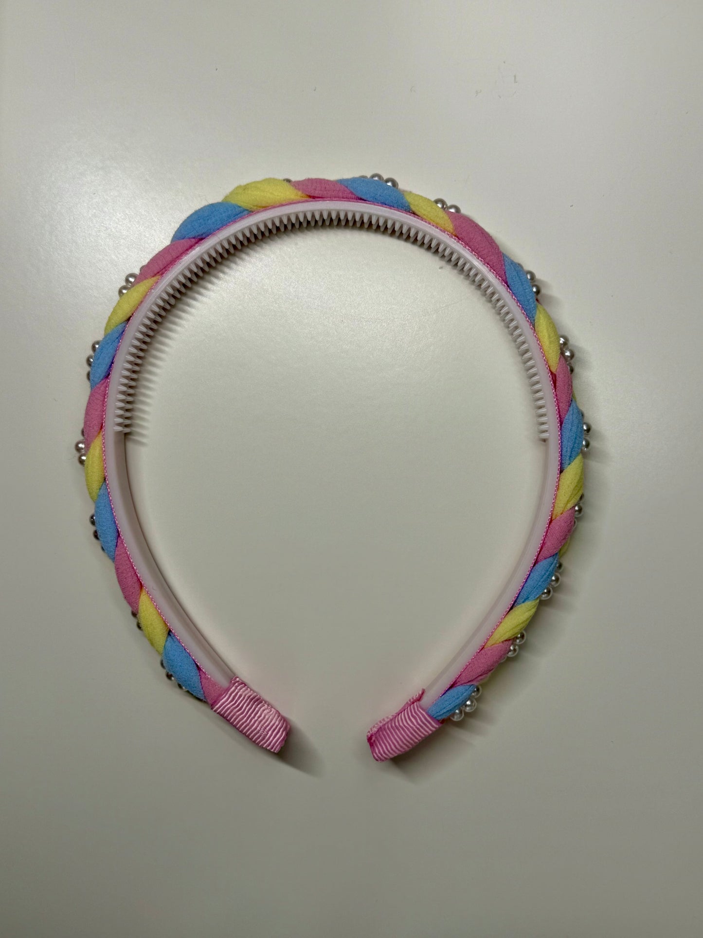 Rainbow Pearl Headband