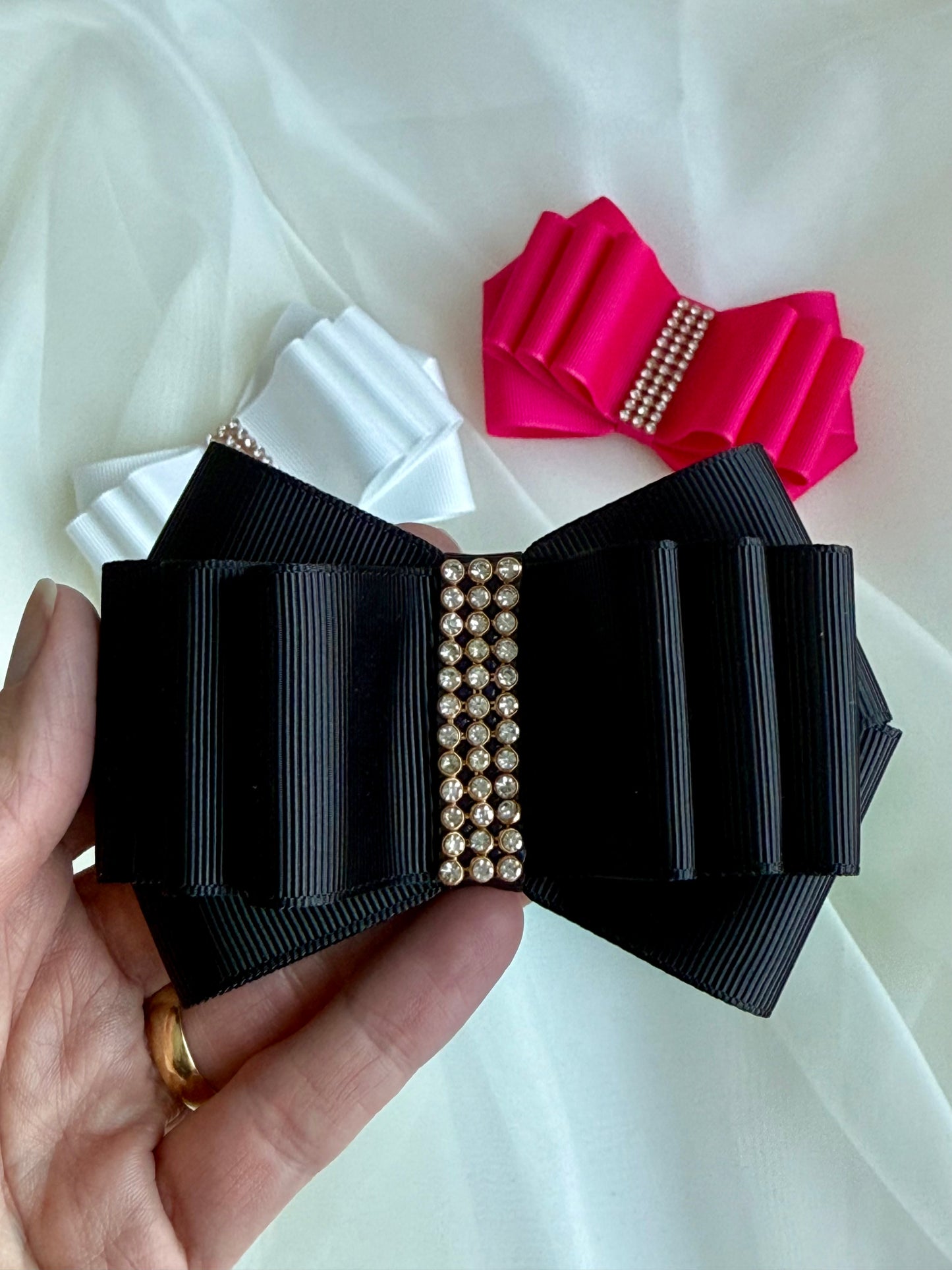 Midnight Luxe Bow