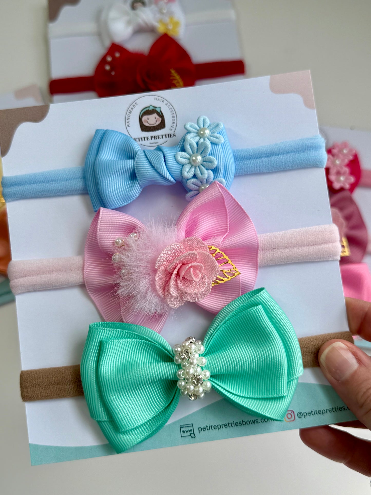 Bloom & Shine Baby Headband Set