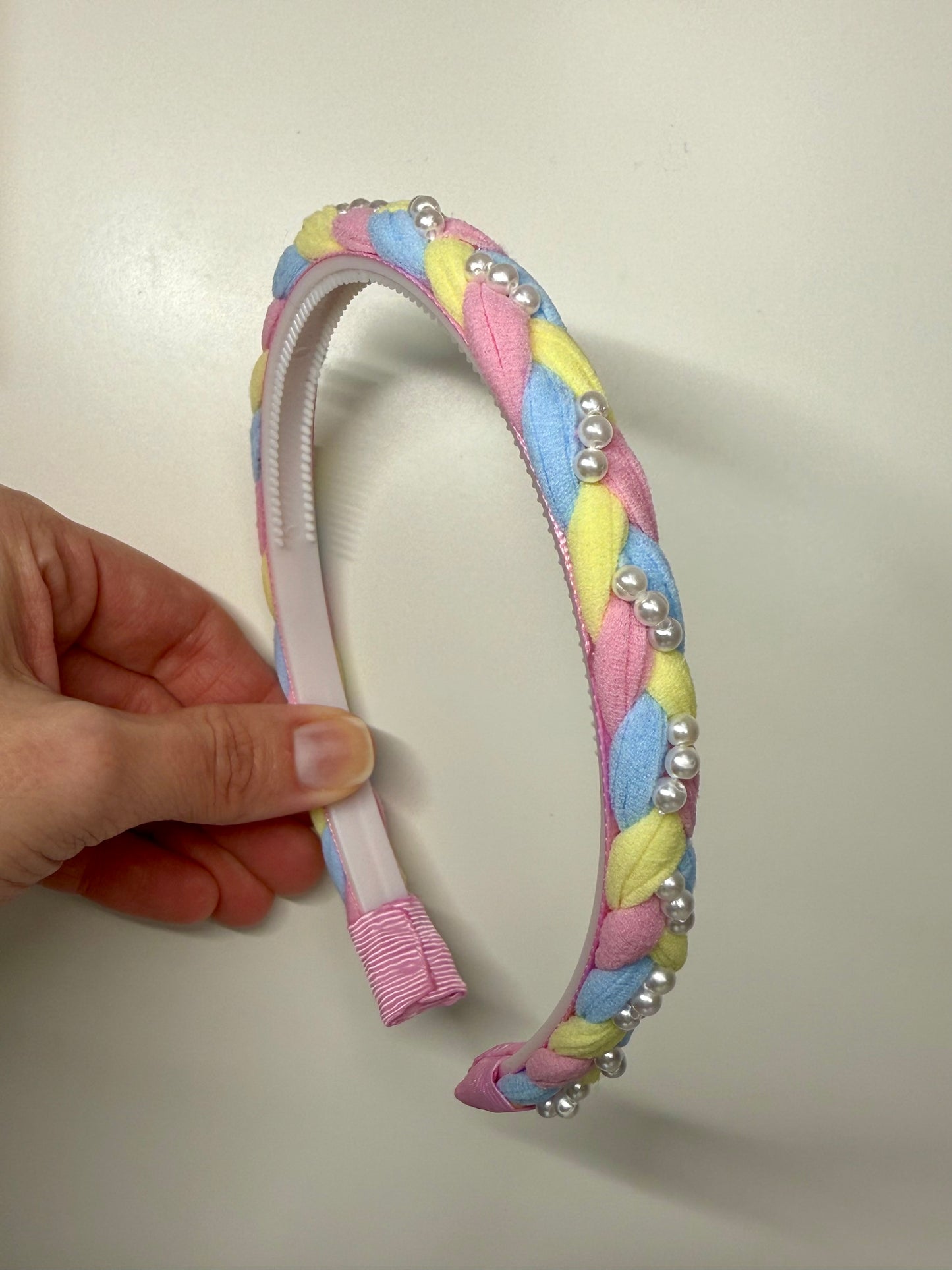 Rainbow Pearl Headband