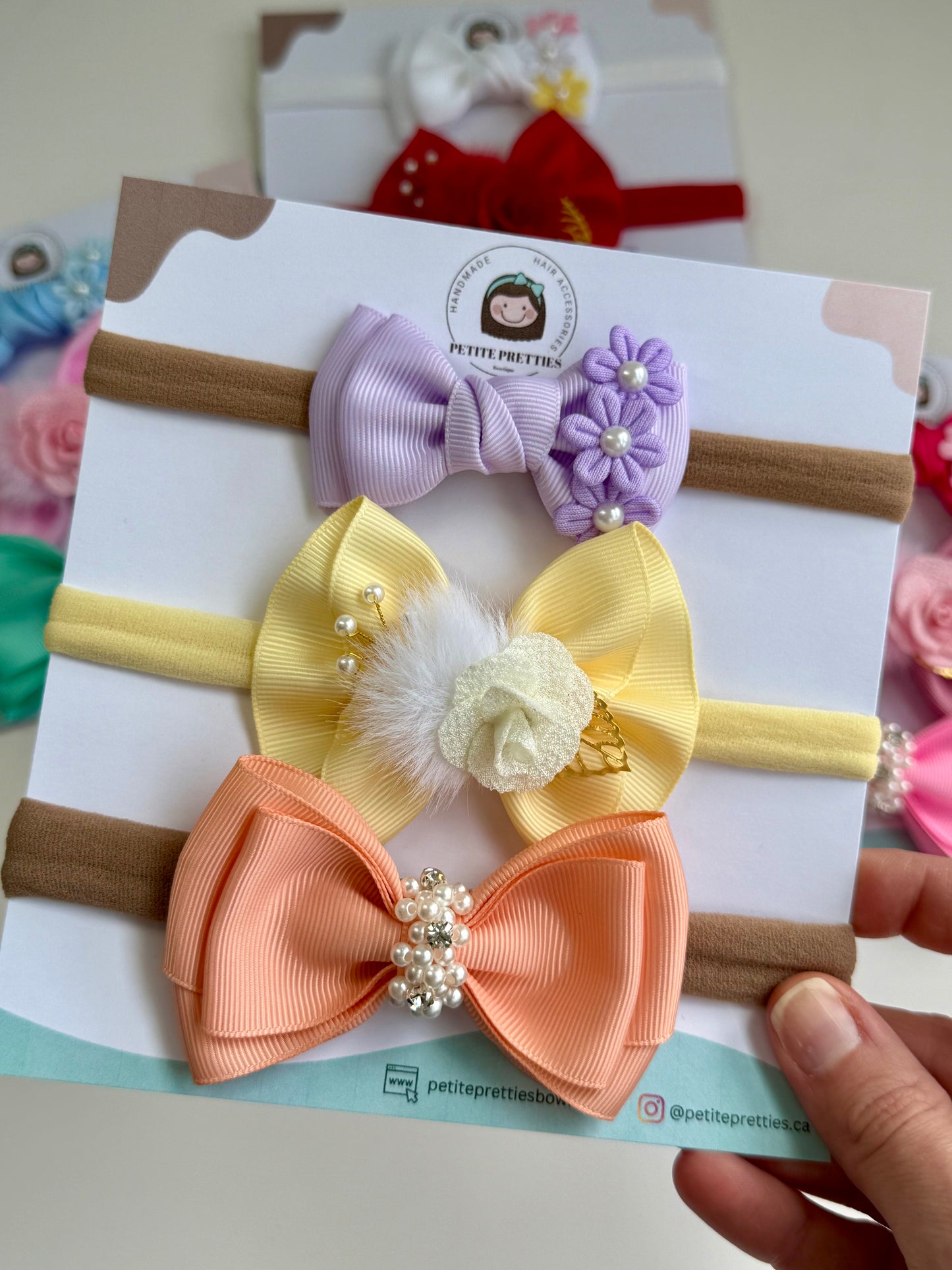 Bloom & Shine Baby Headband Set