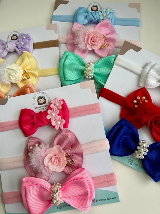 Bloom & Shine Baby Headband Set