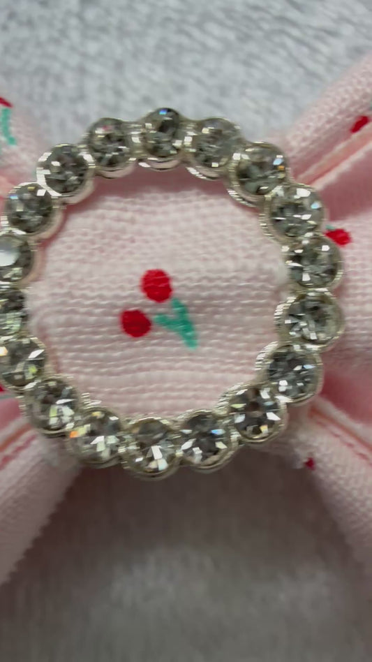 Cherry Sparkle Bow Set